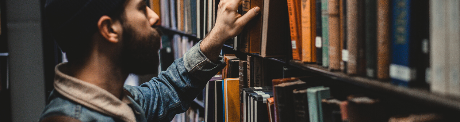 Resources and References. On this page, you'll find a list of professional organizations, books, lectures, and films or movies on bad male behavior. Photo of man looking at books.
